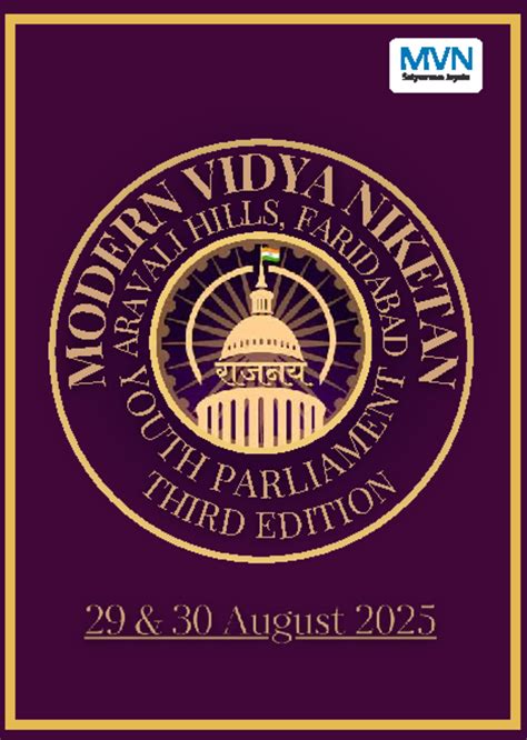Youth Parliament 2025: Deliberations on Justice, Media, and Society ...