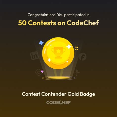 Image result for CodeChef Gold Badge Image