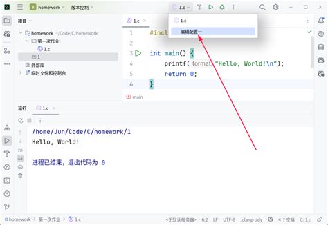 Clion Tutorial C 的图像结果