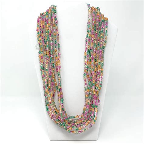 Online Outlet Deals: Mardi Gras Spot 27" Pink, Green And Clear Glass ...