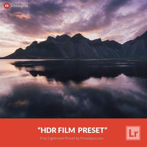 Free Lightroom Preset | HDR Film - Presetpro.com