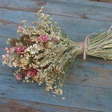 Wedding Dried Flowers by Country Dried Flower Wedding Bouquet By The Artisan Dried Wedding Dried Flowers