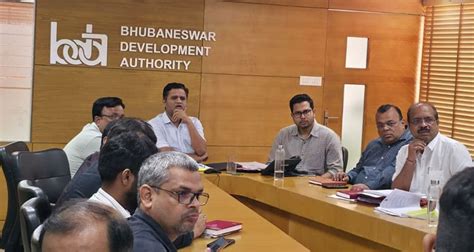 Bhubaneswar: BDA Vice Chairman Reviews Progress Of Town Planning Scheme