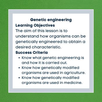 Basic Genetic Engineering GCSE Science OCR 的图像结果