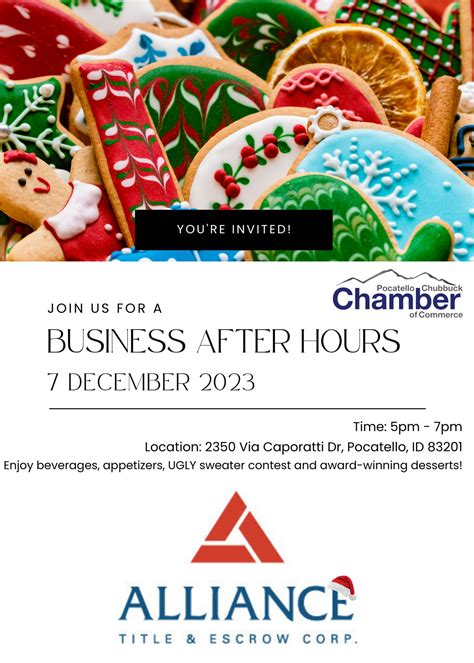 Business After Hours hosted by Alliance Title and Escrow - Pocatello ...