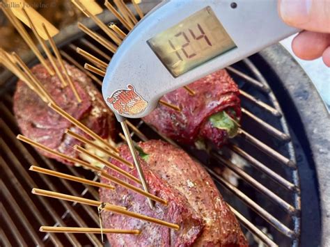 Grilled Skirt Steak Pinwheels | GrillinFools