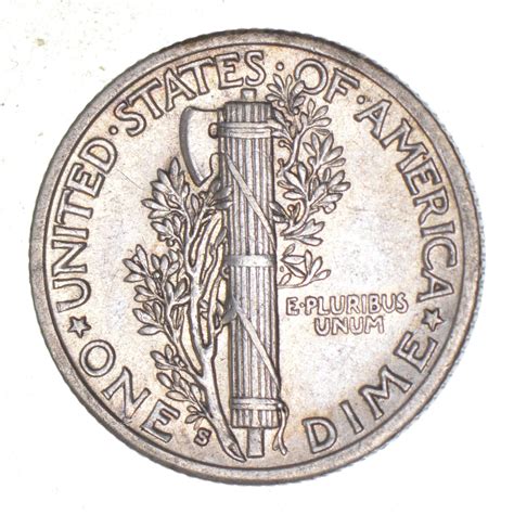 Over 70 Years Old United States Mercury Head Dime - 1939-S | Property Room