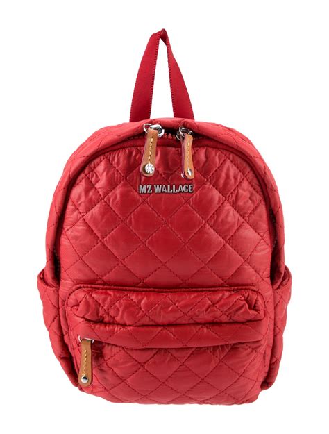 MZ Wallace Nylon Backpack - Red Backpacks, Handbags - WMZWA39485 | The ...