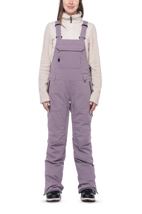 686 Women's Black Magic Bib Snow Pants - Orchid – Boardomshop