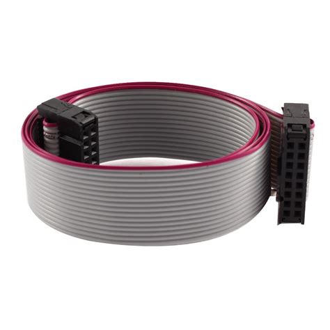 uxcell Hard Drive 50cm Feamle IDC 16 Pin Extension Wire Flat Ribbon ...
