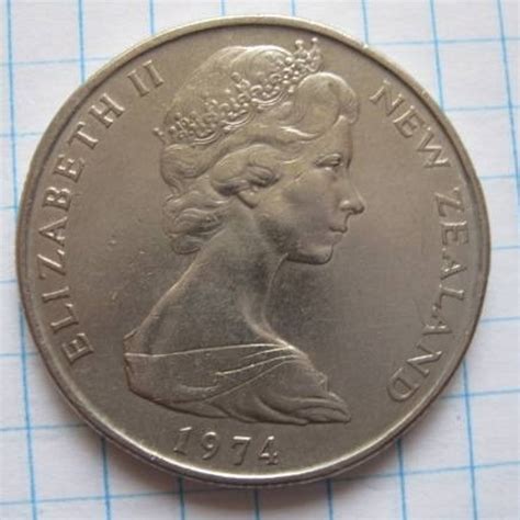 50 Cents 1974, Constitutional Monarchy (1961-1989) - New Zealand - Coin ...