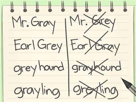 Come Scrivere il Colore Grigio in Inglese: 9 Passaggi