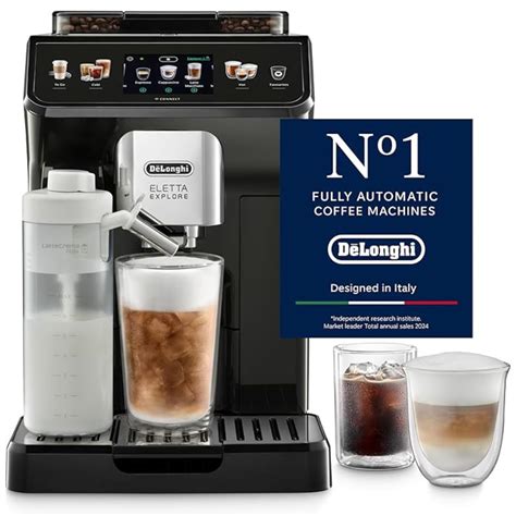 Buy DeLonghi Eletta Explore Fully Automatic Coffee Machine with Cold ...