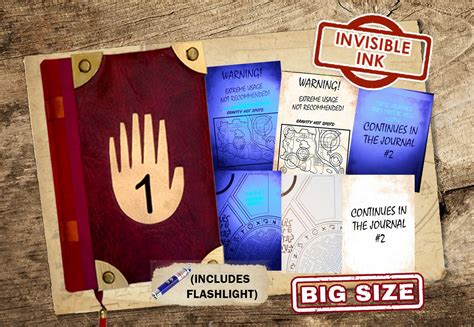Gravity Falls Journal 1 Unofficial 20x27 Cm English | Etsy