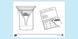 Testing Permeability 5 Colouring | Colouring Sheets - Twinkl