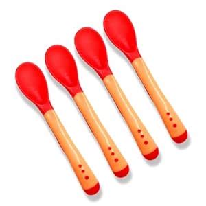 Buy THE LITTLE LOOKERS Silicone Tip Heat Sensitive Baby Feeding ...