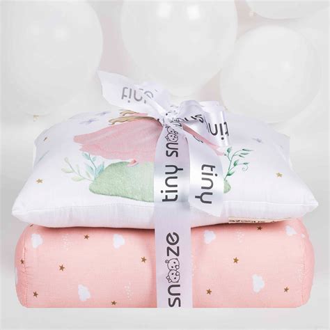 Organic Pillow & Bolsters - Princess | Set of 3 – Tiny Snooze