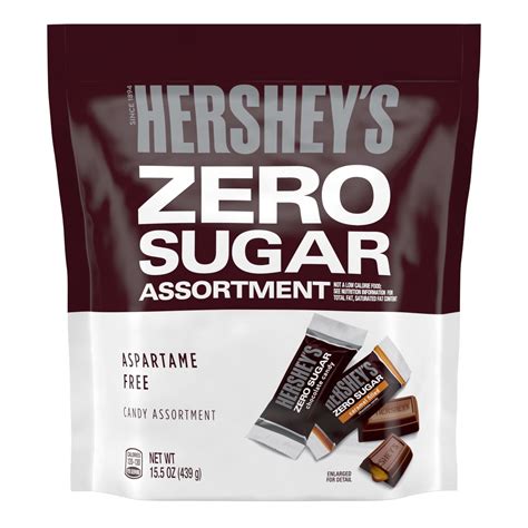 Hershey's Zero Sugar Assorted Chocolate Candy, 1 Bag - Walmart.com