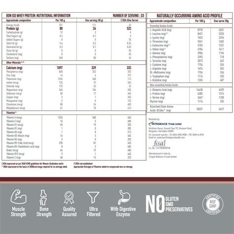 Buy BON ISO WHEY 100% PROTEIN ISOLATE DARK CHOCOLATE POWDER 1KG Online ...