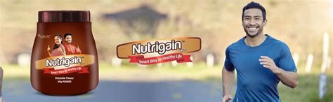 Nutrigain Plus Ayurvedic Weight Gainer Supplement Powder for Men Women ...