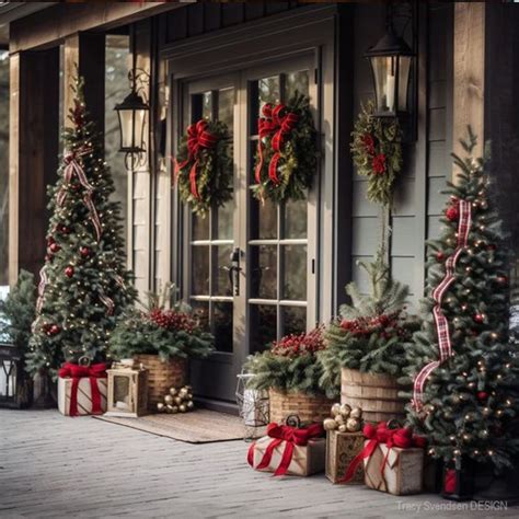 40+ Genius Christmas Front Porch Decorating Ideas - HubPages