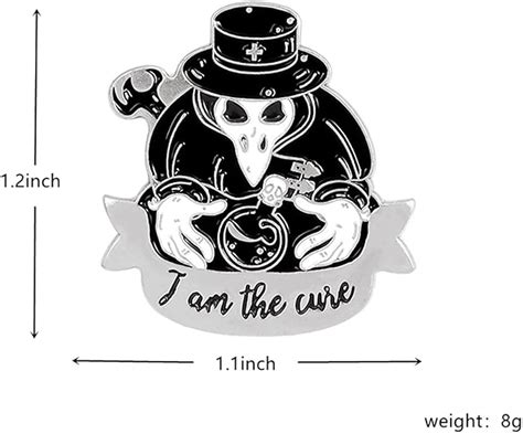 Buy Plague Doctor Bulk Enamel Pins Set Anime Pins for Backpacks ...