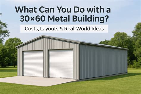 Best Metal Garage Sizes & Prices (2025 Guide)