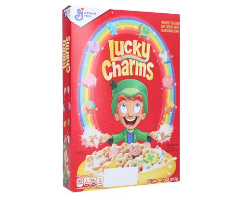 Lucky Charms Cereal Shapes Clip Art