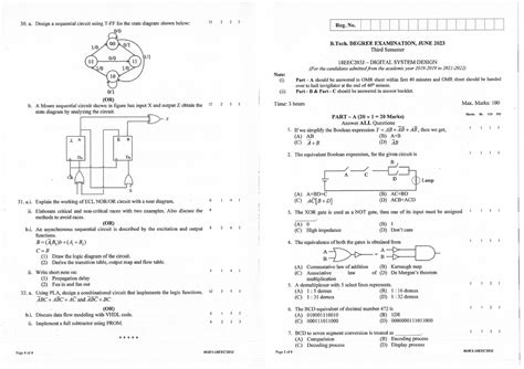DLD JUNE23 - JUNE 2023 QUESTION PAPER - Digital logic Design - Studocu