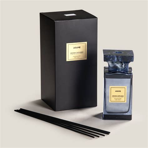 Quartz Blue Glass Reed Diffuser – Address Home