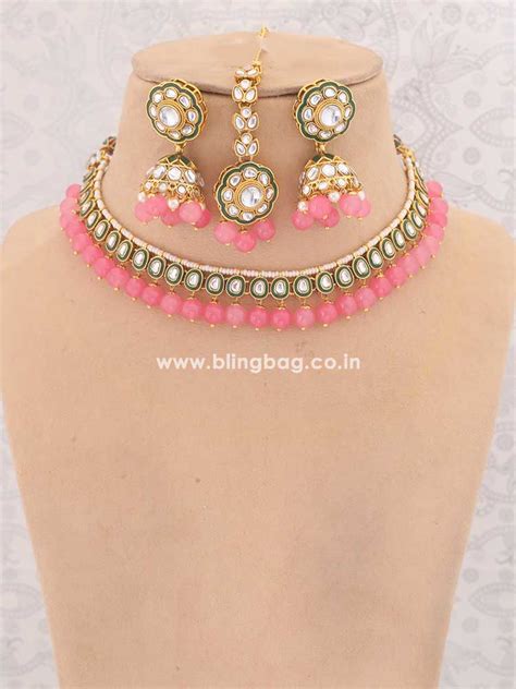 Pink Amala Jewellery Set – Bling Bag