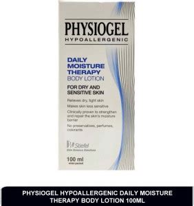 PHYSIOGEL hypoallergenic daily moisture therapy body lotion for dry and ...