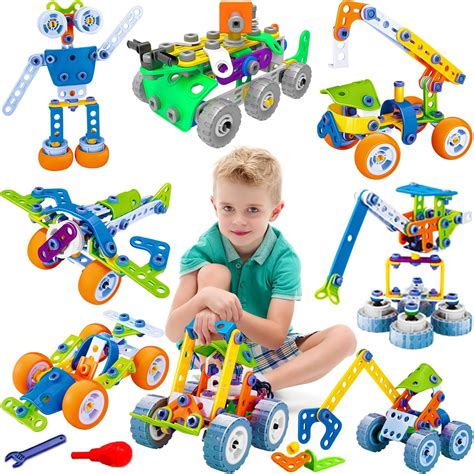 MOONTOY 175 Pieces STEM Building Toys for 4-8 Year India | Ubuy