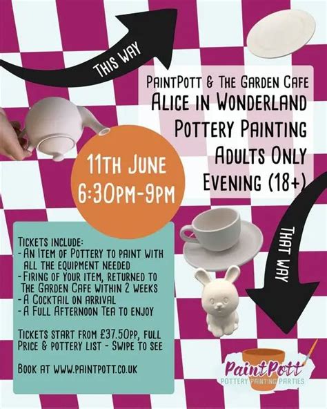 Alice in Wonderland Potter Painting , Jacob’s gutter lane , So40 9fx ...