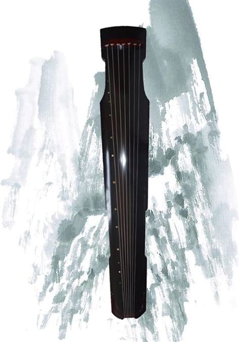 Buy TSTS Chinese Guqin Chinese Guqin Fuxi/ZhongNi HunDun Style Lyre 7 ...