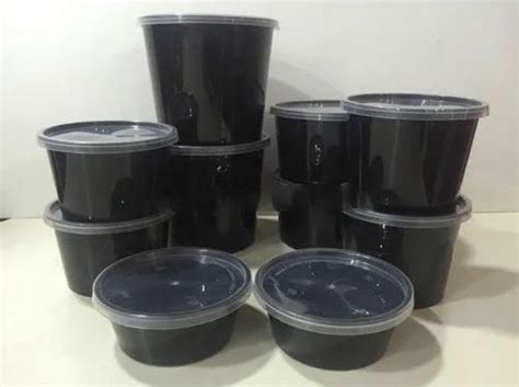 Round Disposable Plastic Food Containers - crystalenterprisespack.com