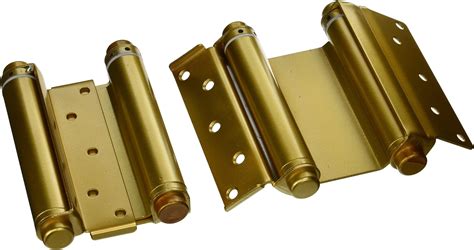 Ultra Hardware 6" Heavy Duty Brass Double Action Spring Hinges for Door ...