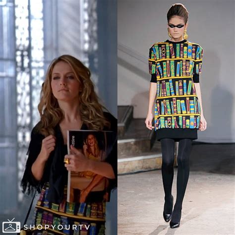 Ugly Betty: Season 3 Episode 9 Amanda’s Book Print Skirt | Shop Your TV