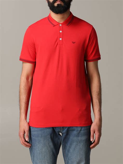 armani t shirt red| Enjoy free shipping