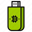 Image result for Bitcoin Icon Flash Driver