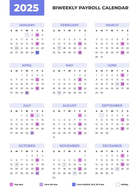 Printable Federal Pay Period Calendar 2025 | Calendar 2025