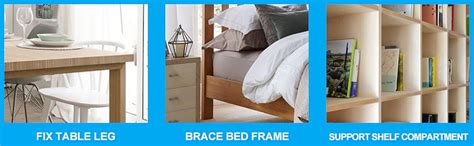 IMPEX Angle Bracket for Reinforcing Chairs and Tables | Pack of 24 ...