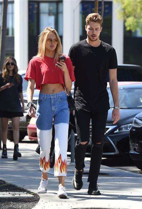 Romee Strijd and Boyfriend Laurens van Leeuwen - Shopping in West ...