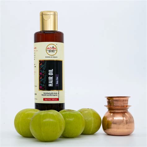 Adya Herbals Ayurvedic Hair Oil for Strong, Healthy Hair