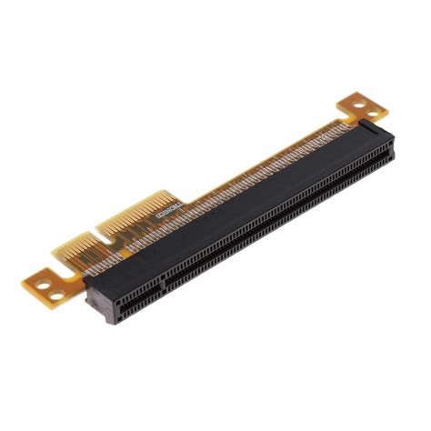 CALANDIS 1Piece Pci-E Pci-Express 4X to 16X Riser Extension Card ...