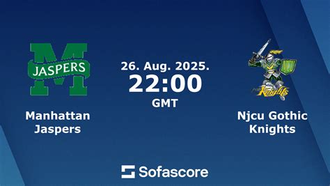 Manhattan Jaspers vs Njcu Gothic Knights live score, H2H and lineups ...