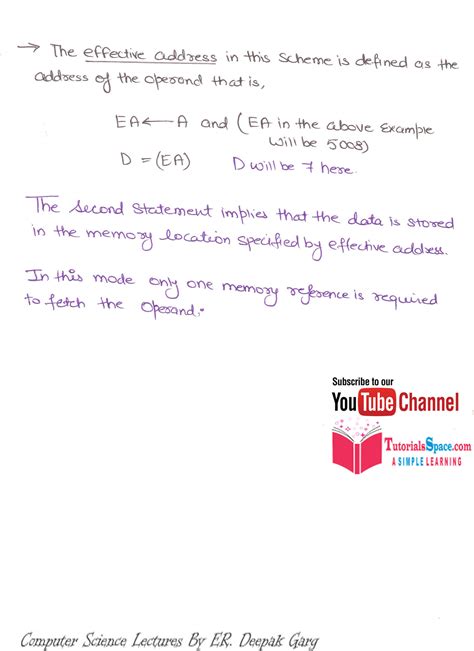 Image result for Indirect Addressing Mode Example