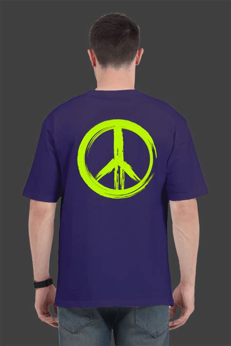 Peace Vibes Oversized T-Shirt – Bigshot Fusion