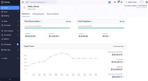 Zoho Books Price, Features, Reviews & Ratings - Capterra India